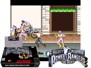 Mighty Morphin Power Rangers - The Movie (E) Cover